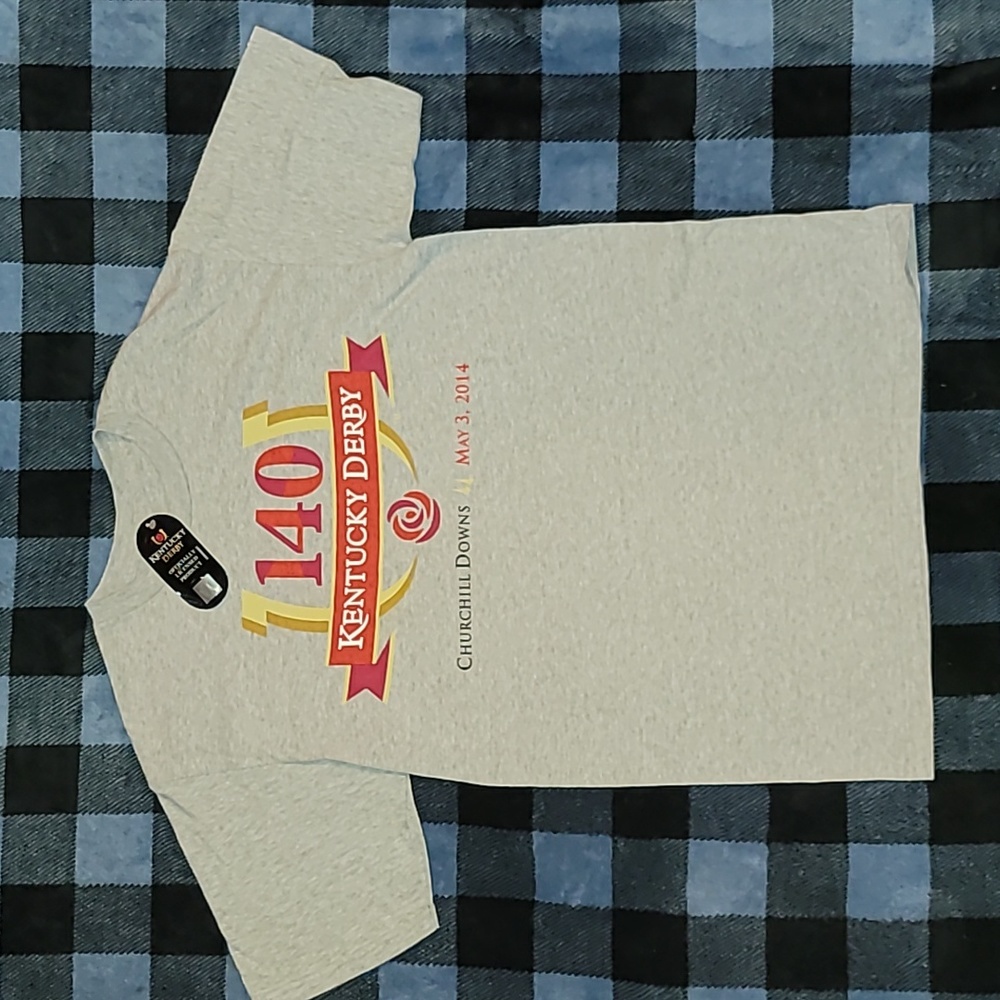 140th Kentucky Derby Tee shirt. 2014. Purchased at Churchill Downs. DEADSTOCK.